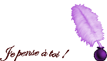 je pense a toi